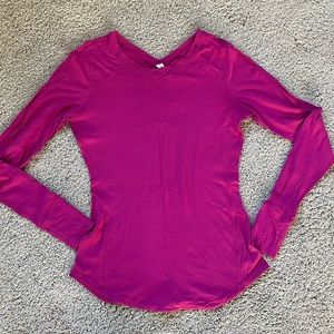 EUC Lululemon 5 Mile Long Sleeve